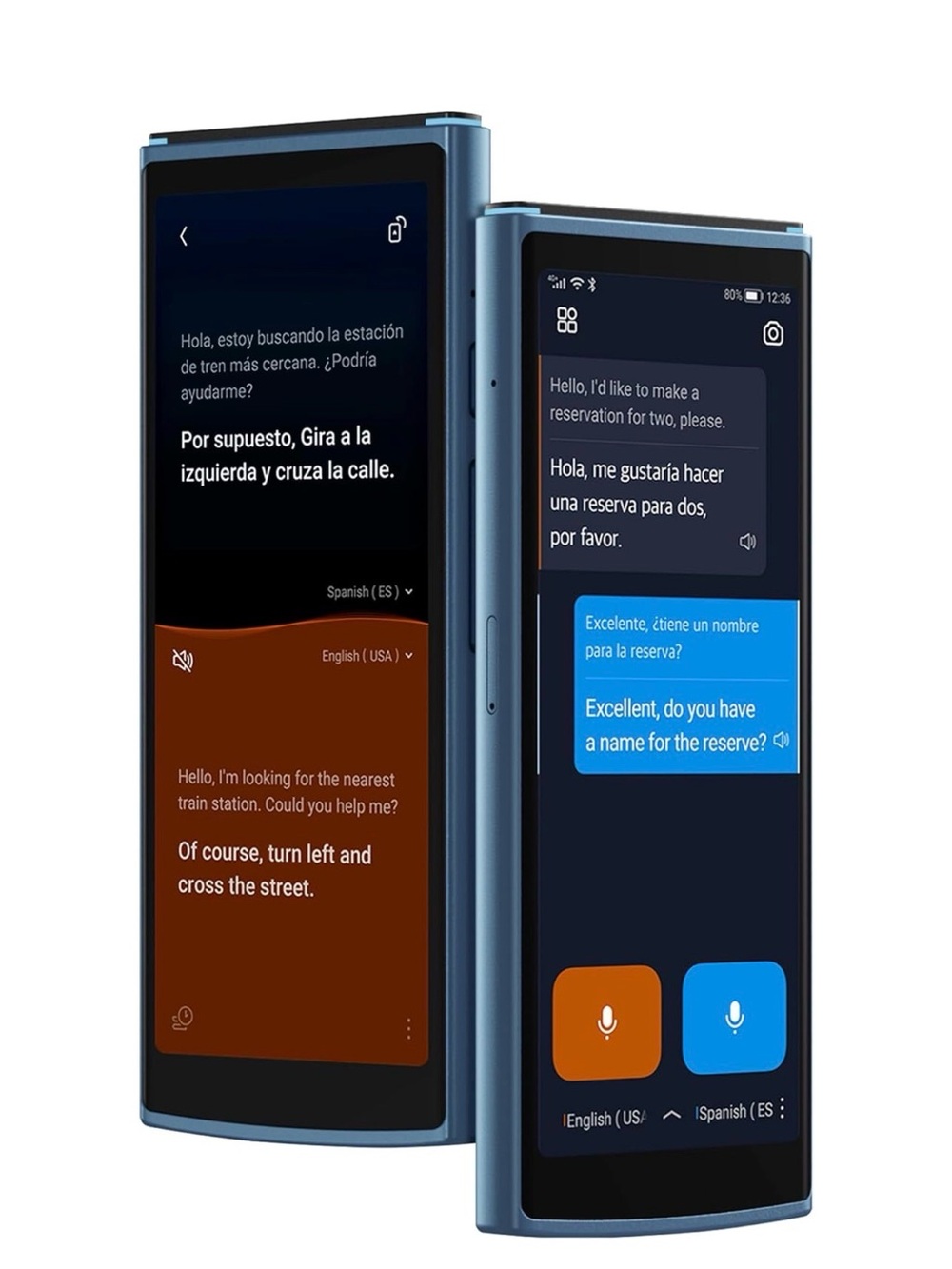 Iflytek Portable Translator Device in Blue 60 languages 200 countries